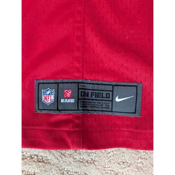 Nike Julio Jones Atlanta Falcons Jersey Women XL XLarge Red NFL On Field - Picture 9 of 10